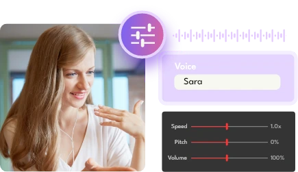 Customize Text to Speech AI Voices